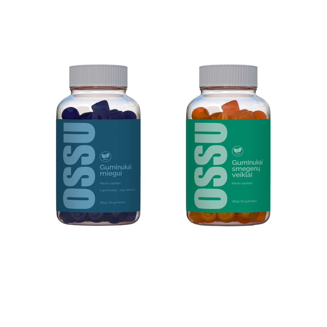 MIEGUI + KONCENTRACIJAI