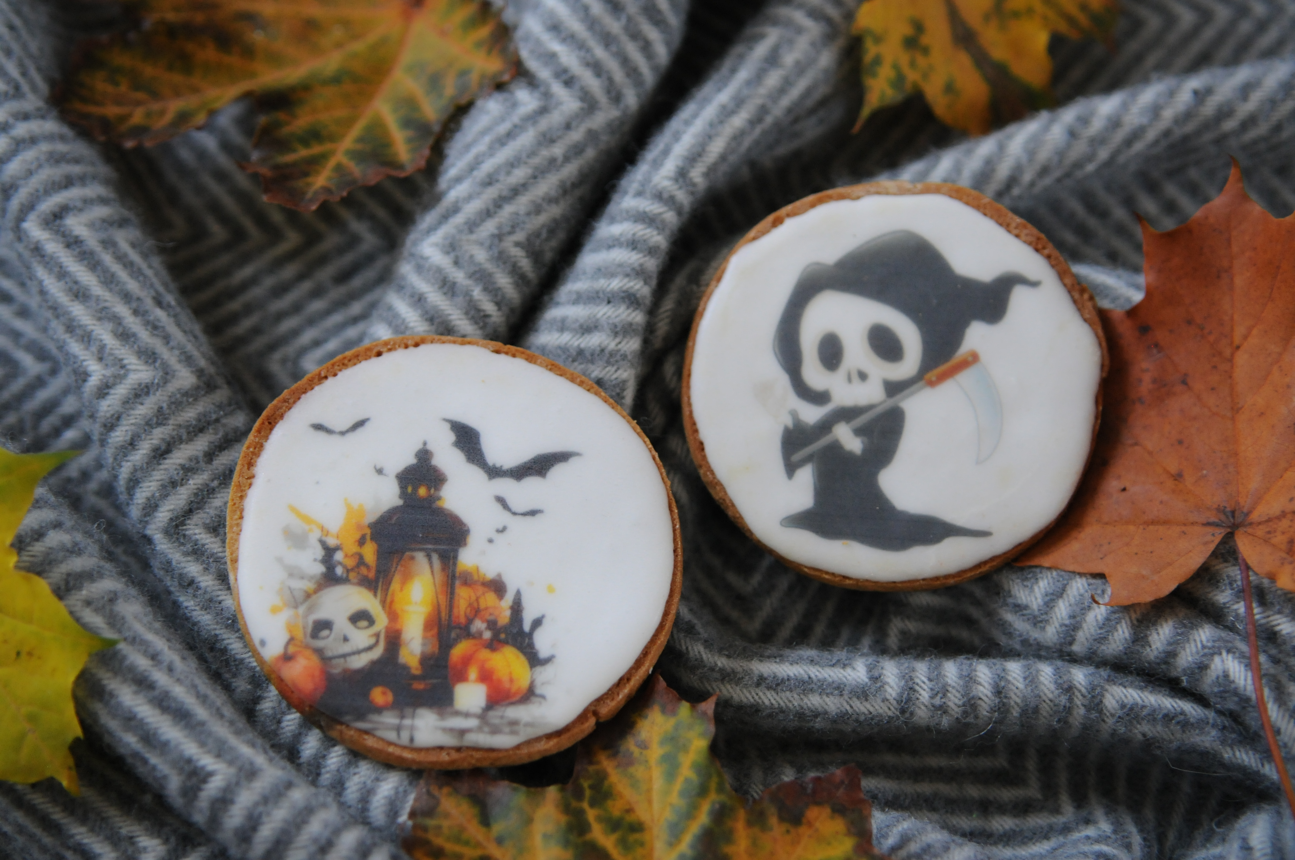 Didelis helovino sausainis