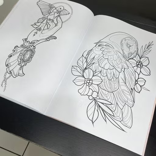 Simpler Lines Vol. II Colouring Book