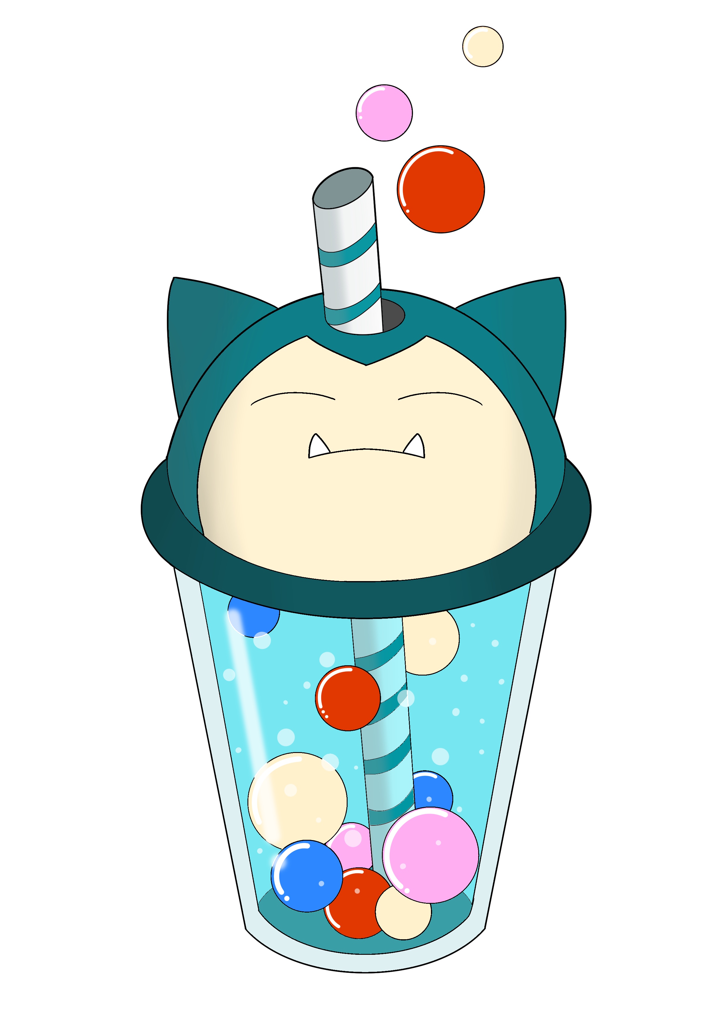 Kawaii Bubble Tea Sticker Pack