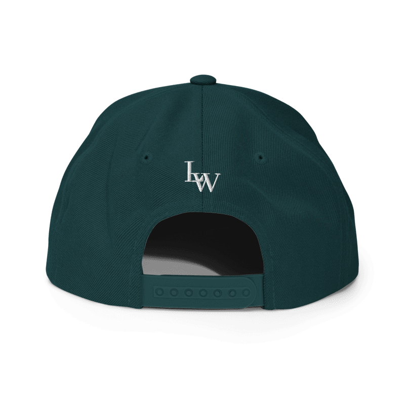 Script Snapback Cap