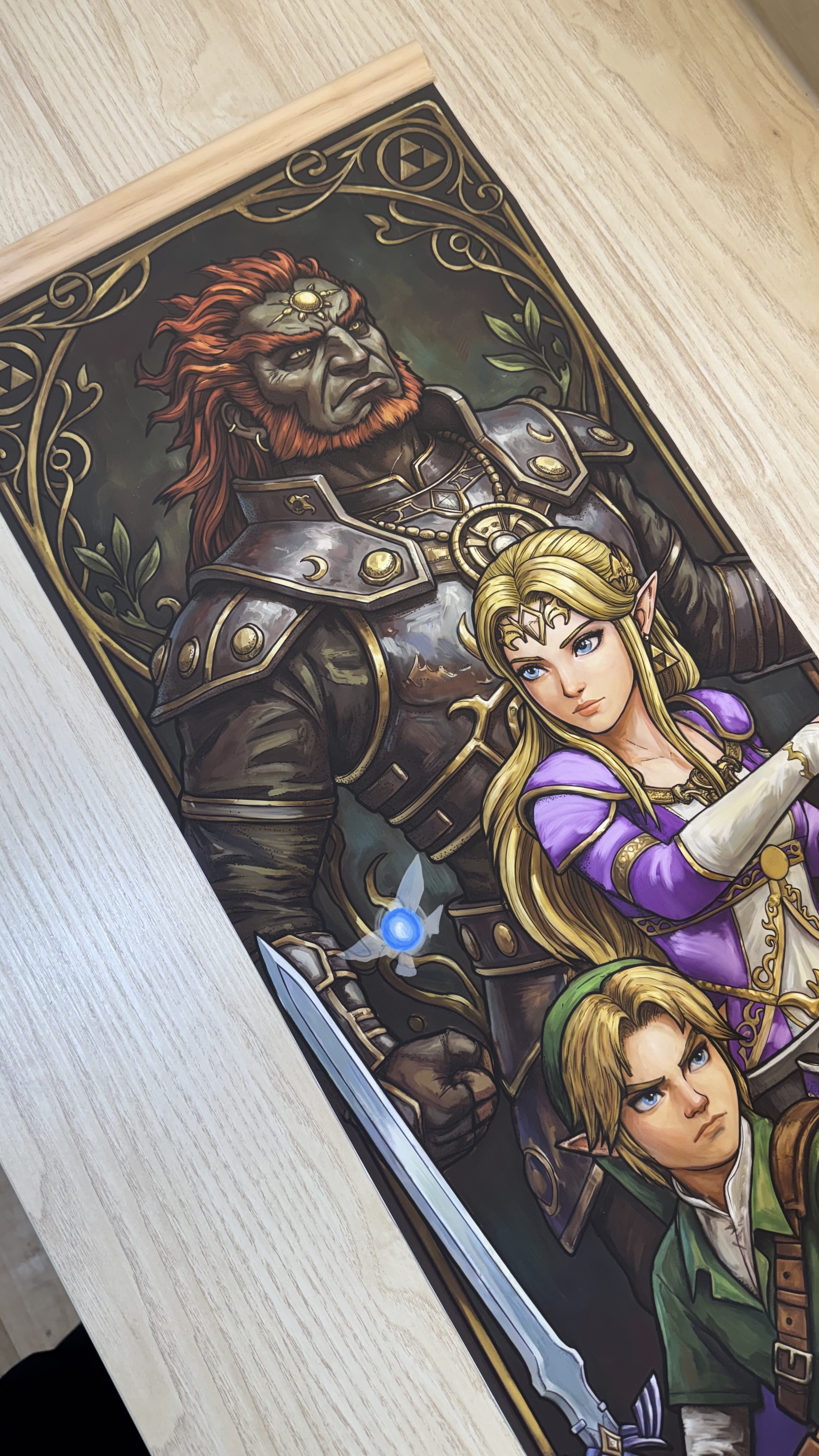 Legend of Zelda Canvas Banner