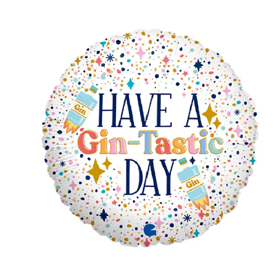 Have a Gin-Tastic Day Balloon - 18" Foil - Grabo Balloons - Italy