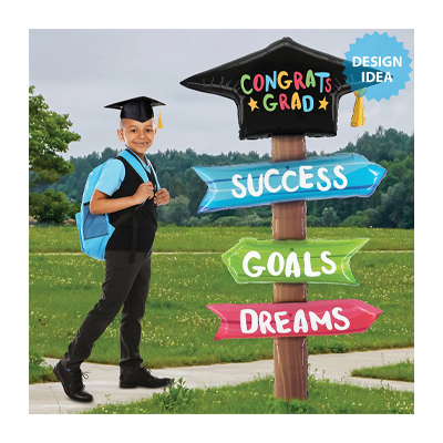 60 inch SPECIAL DELIVERY GRAD SIGNS - Betallic