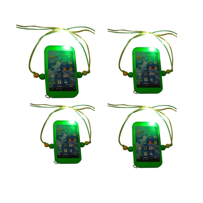Kids' LED Mobile Phone Rakhi - Pack of 4