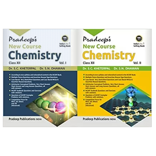 New Course Chemistry Class 12 Vol I & II 12 (2023-24) (Paperback, S C Kheterpal)