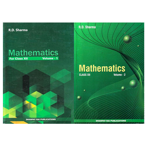 Mathematics For Class 12 (Set Of 2 Vol.) Examination 2021-2022 - R D Sharma - NCERT - CBSE Book