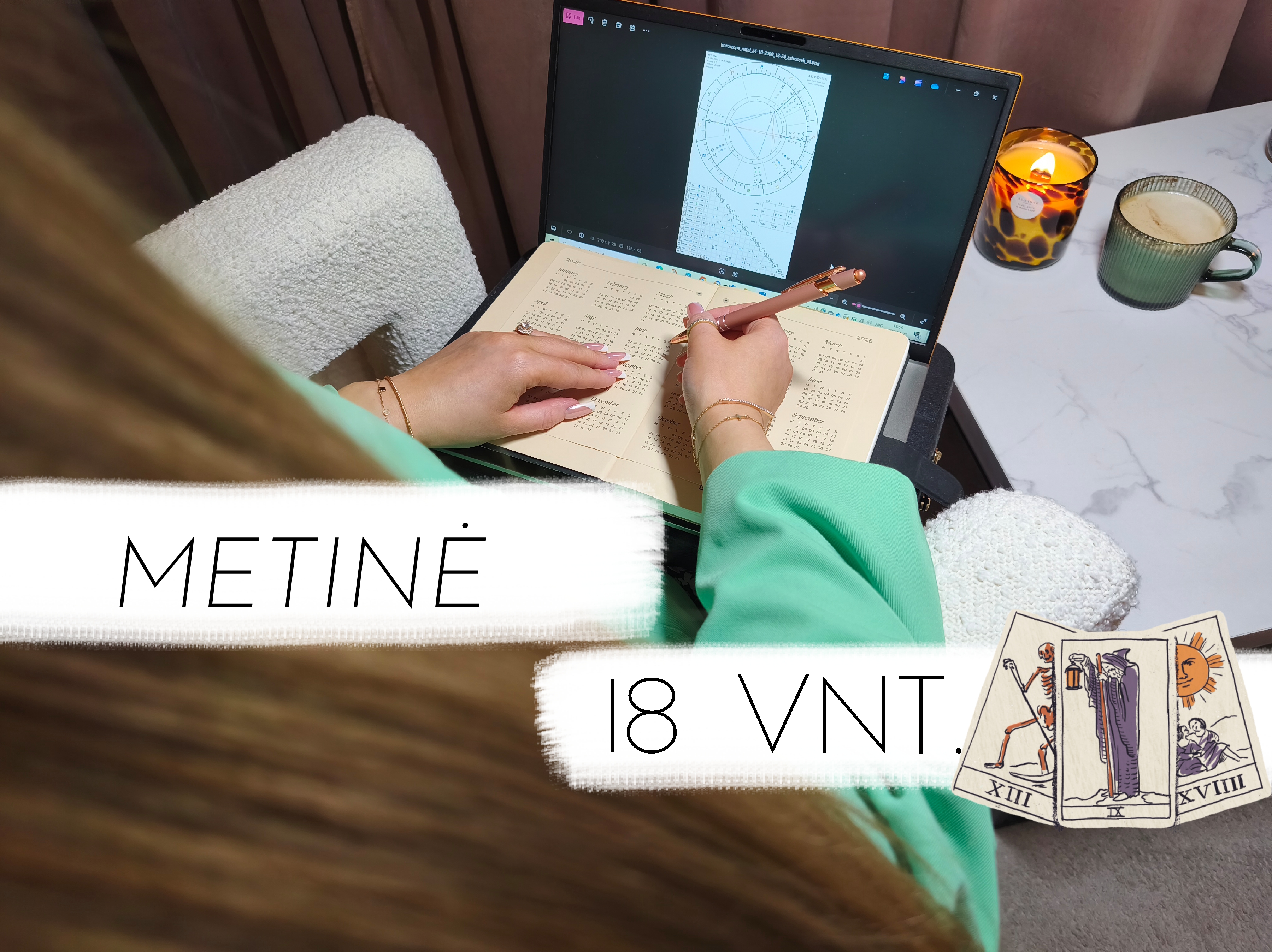 Asmeninė Tarologinė METINĖ prognozė + 5 gyvenimo sričių apžvalga bei patarimas