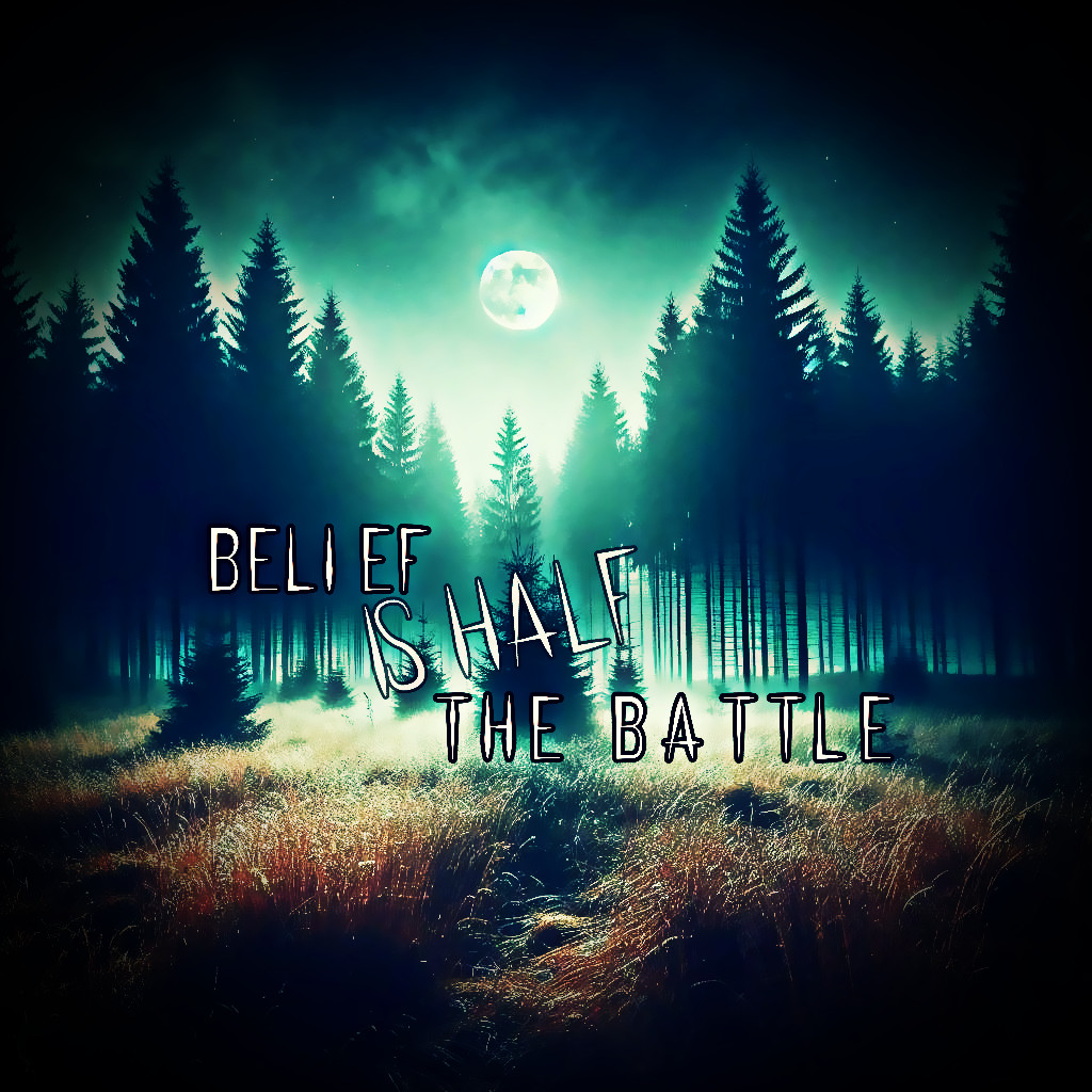 Belief is Half the Battle 2-Sided Bookmark!