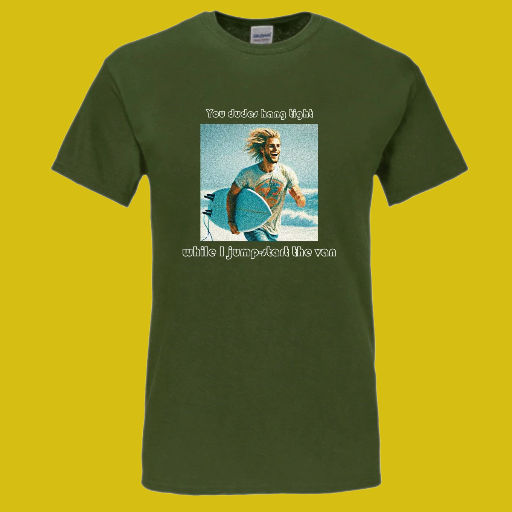 Jumpstart the Van (Troy Brooke) T-Shirt