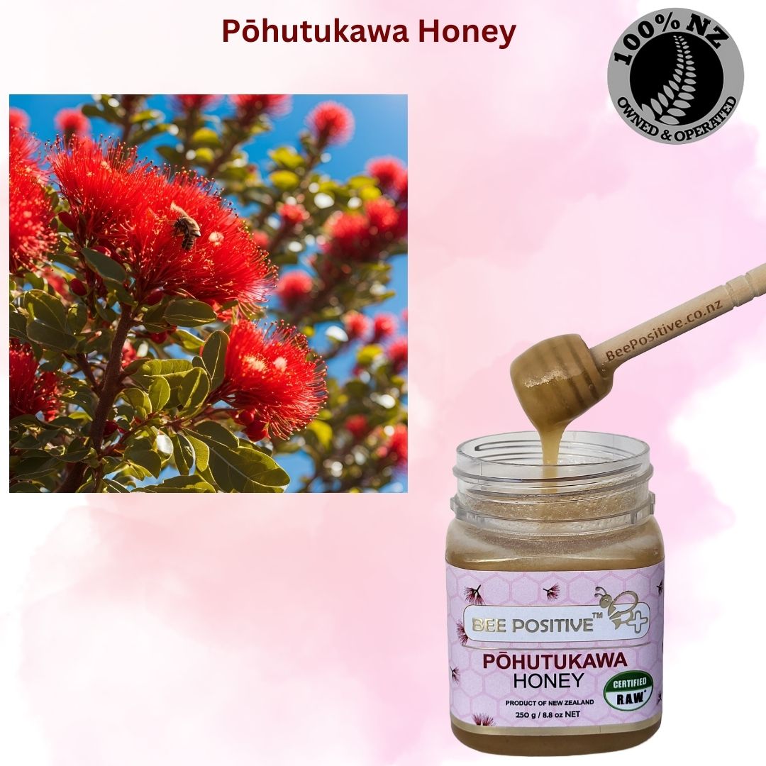 Bee Positive Pohutukawa Honey (250g)