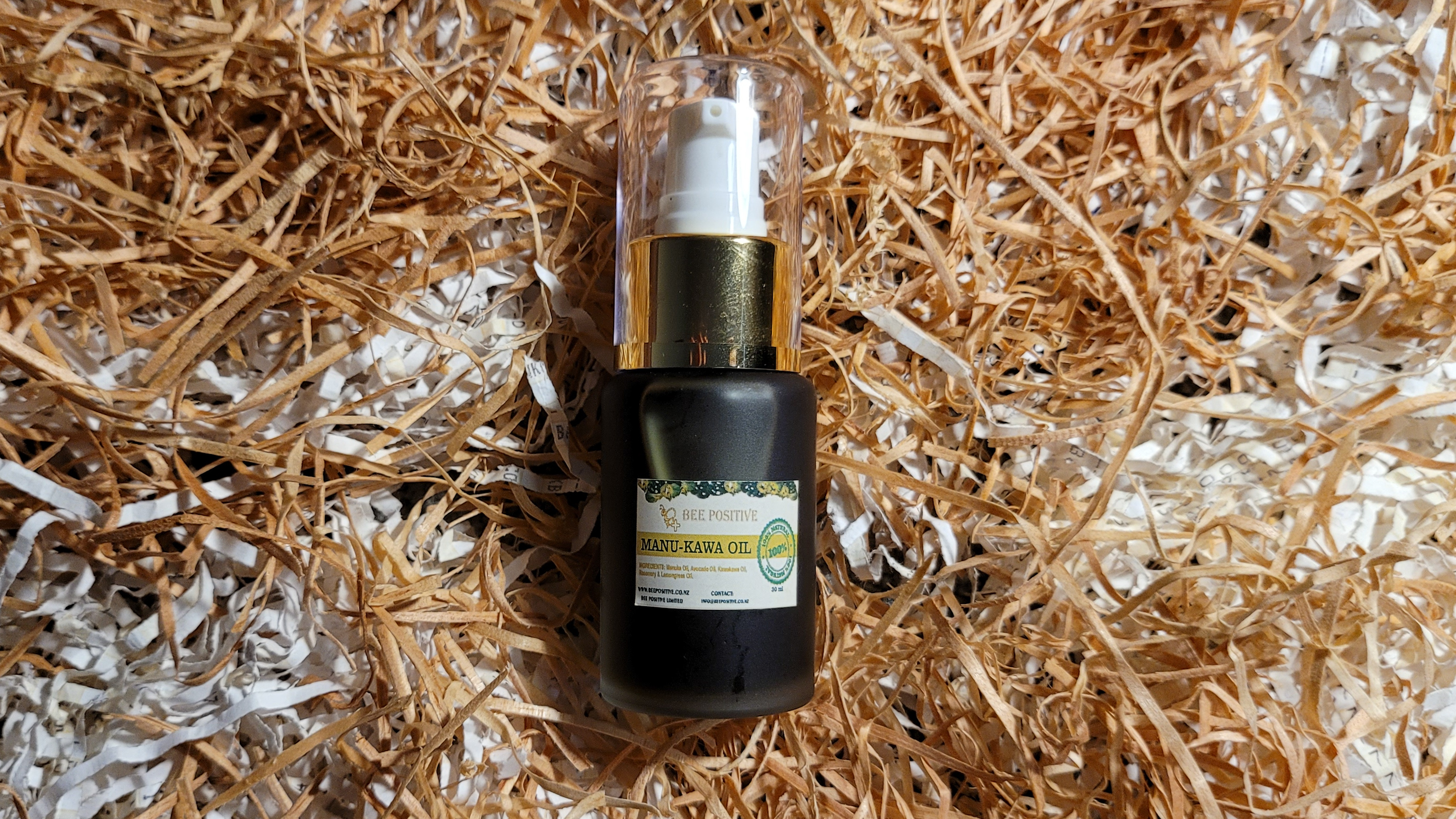 Bee Positive Manu-Kawa Oil for Hair Care and Skin Nourishment (30ml)