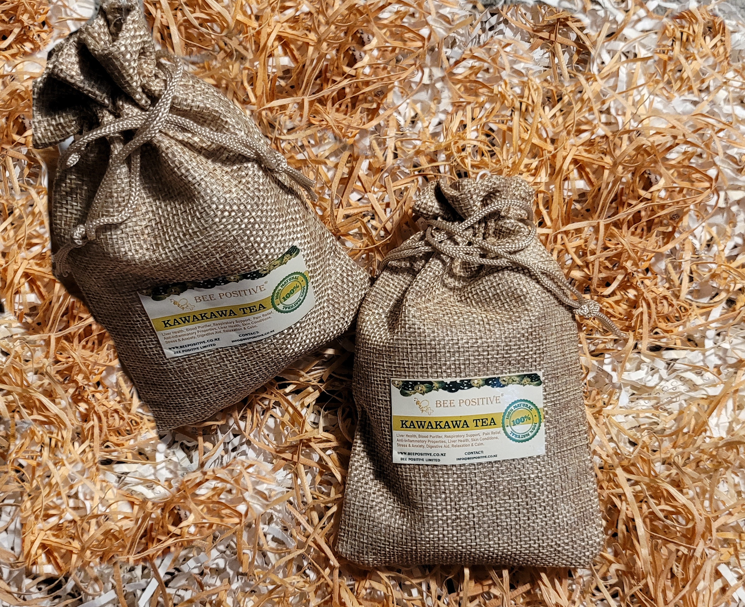 Bee Positive Kawakawa Herbal Tea 