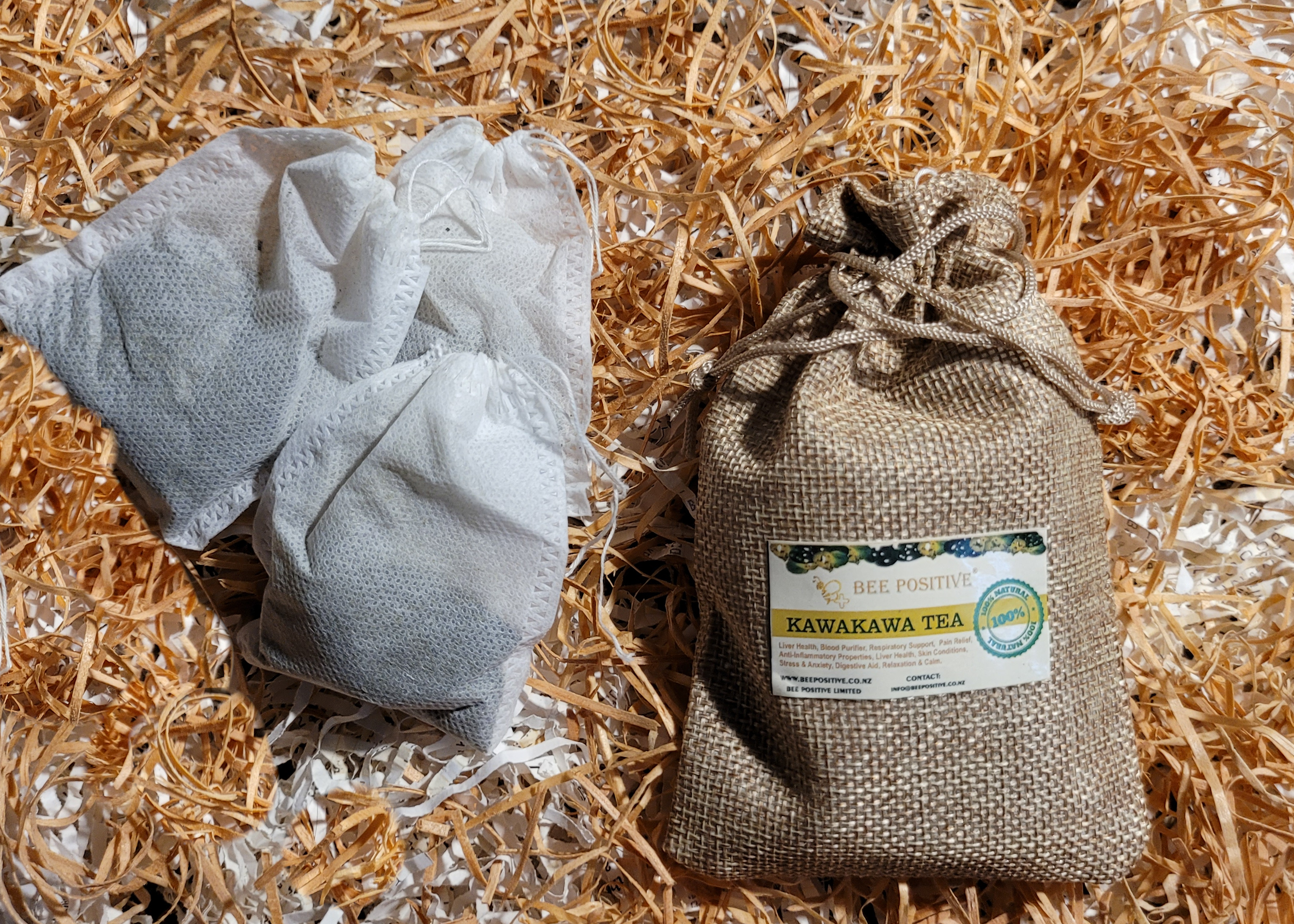 Bee Positive Kawakawa Herbal Tea 