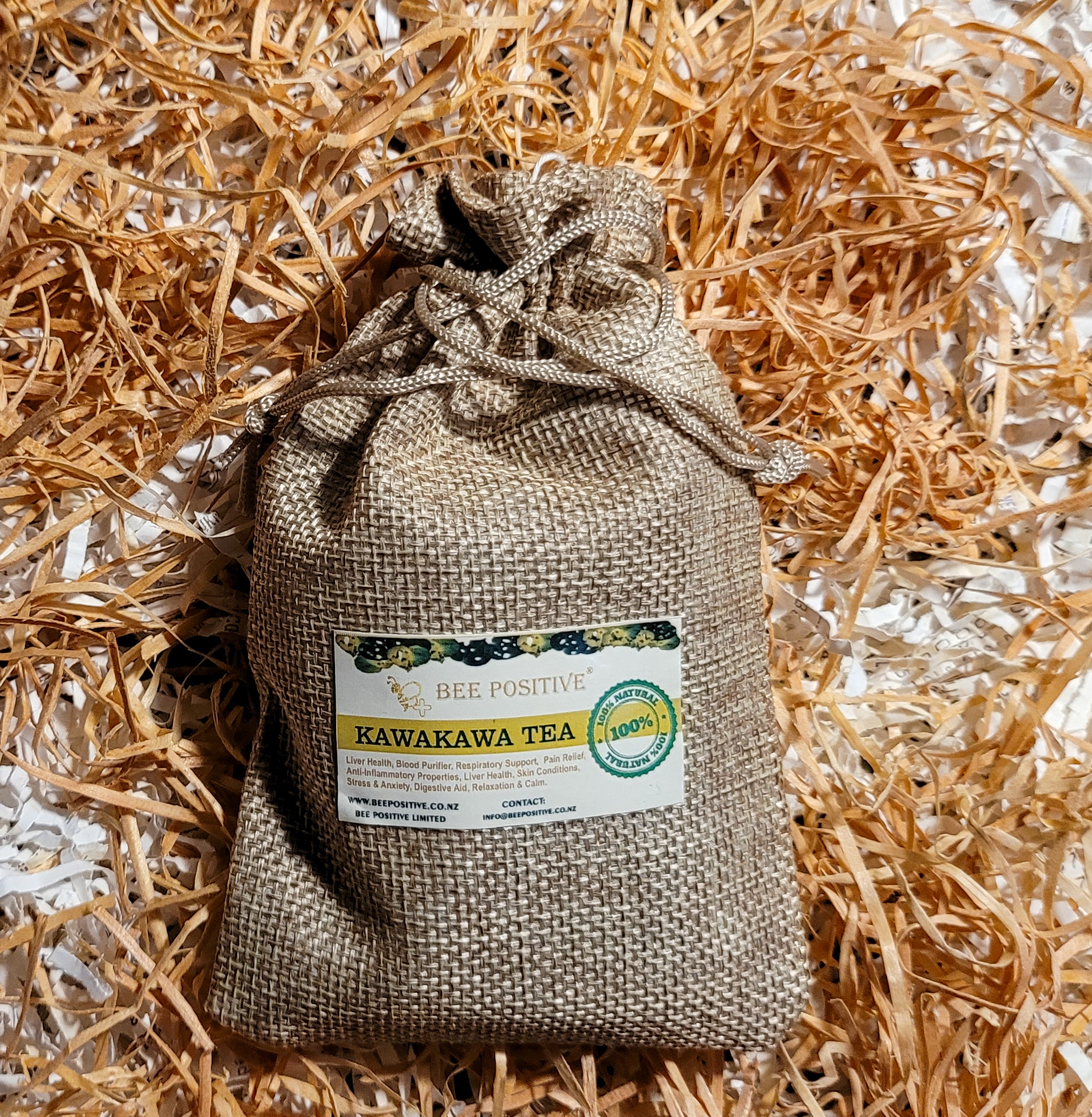 Bee Positive Kawakawa Herbal Tea