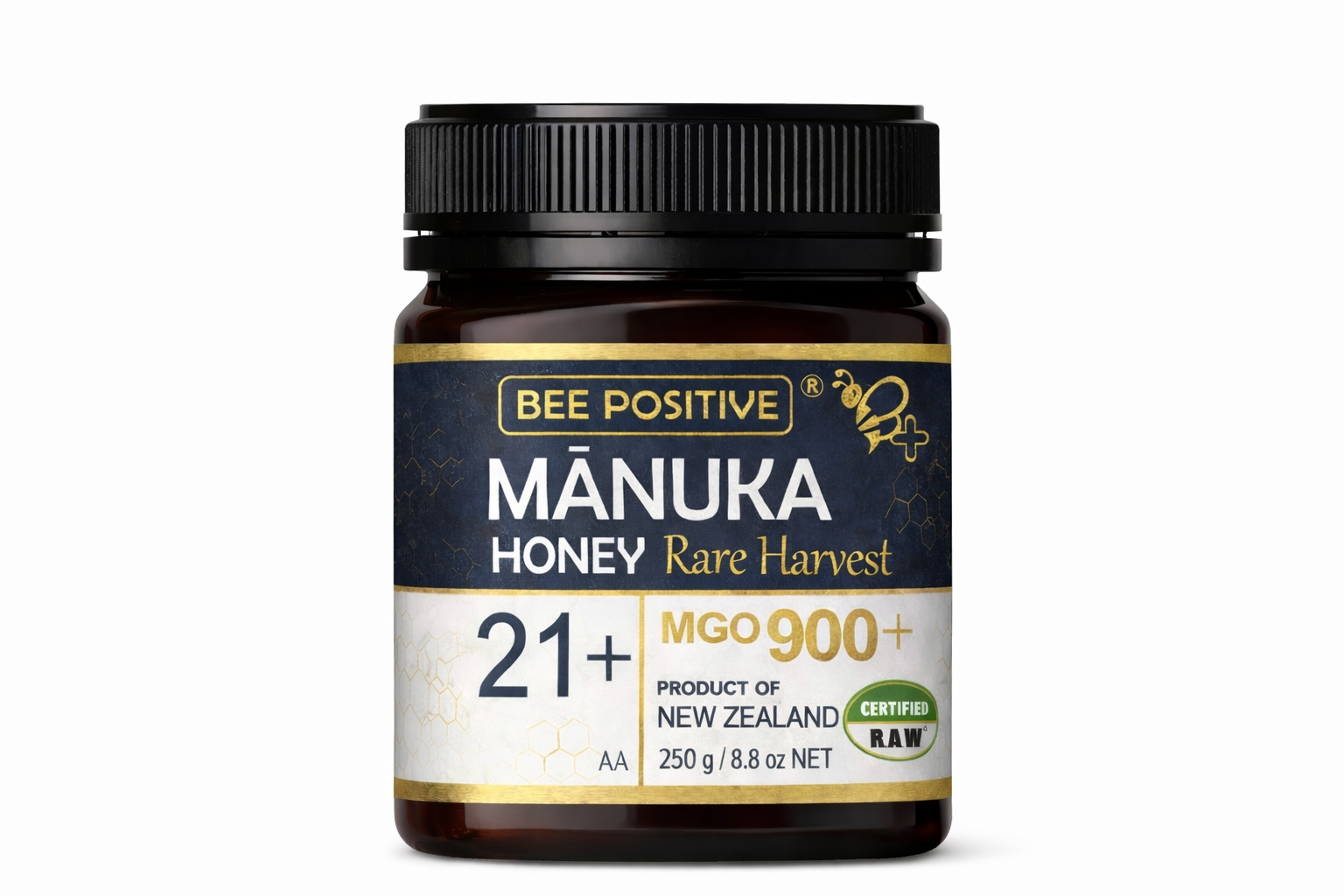Bee Positive Manuka Honey MGO 900+ (250g) 21+