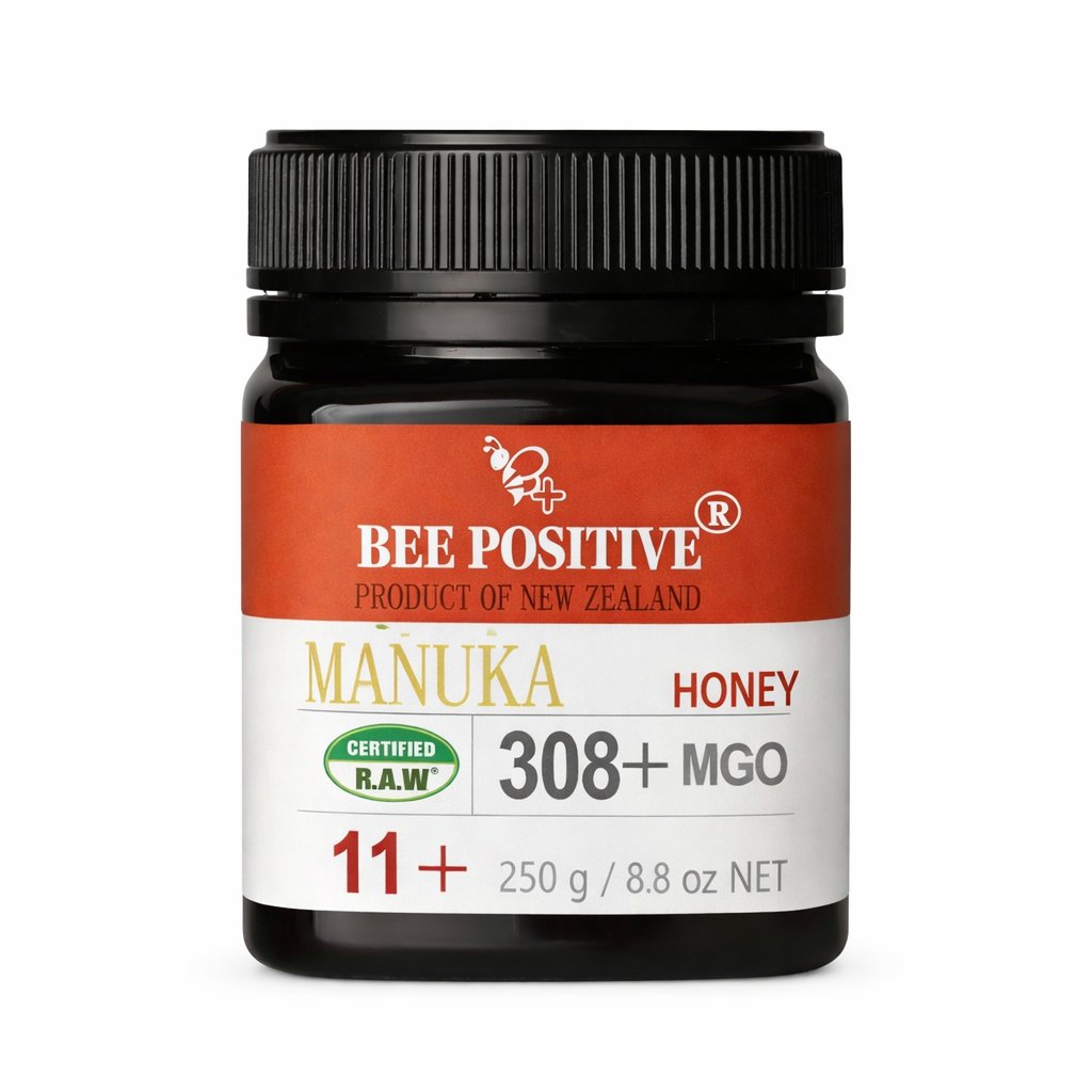 BEE POSITIVE Manuka Honey 308+ MGO  (250g) 11+