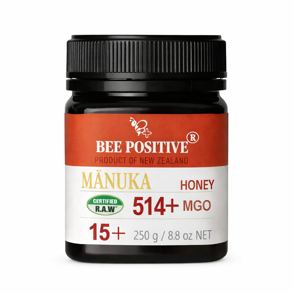 BEE POSITIVE Manuka Honey 514+ MGO  (250g) 15+