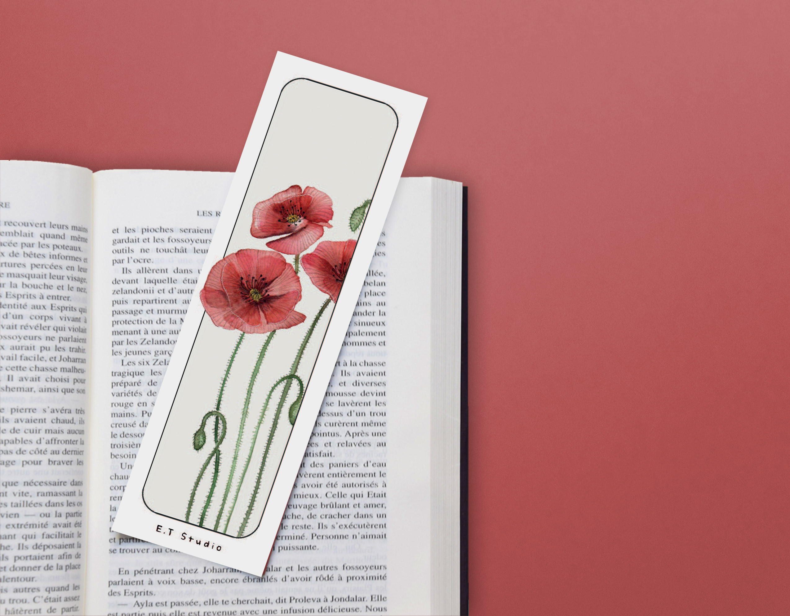 Lot de 3 marque-pages