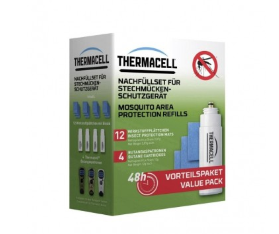Uodus atbaidačio įrenginio užpildymo komplektas THERMACELL R-4 201060004