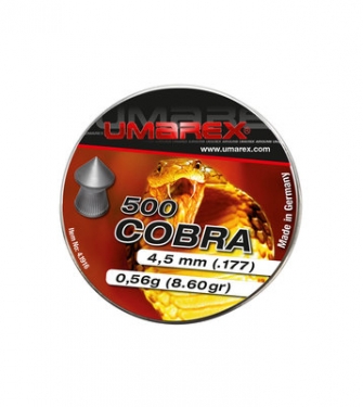 Pneumatinės Kulkelės Umarex Cobra 4,5 Mm 500 Vnt. 4.1916