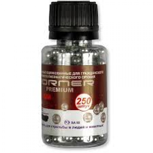Šratai Borner - Premium BB Kal. 4.5 Mm 250 Vnt