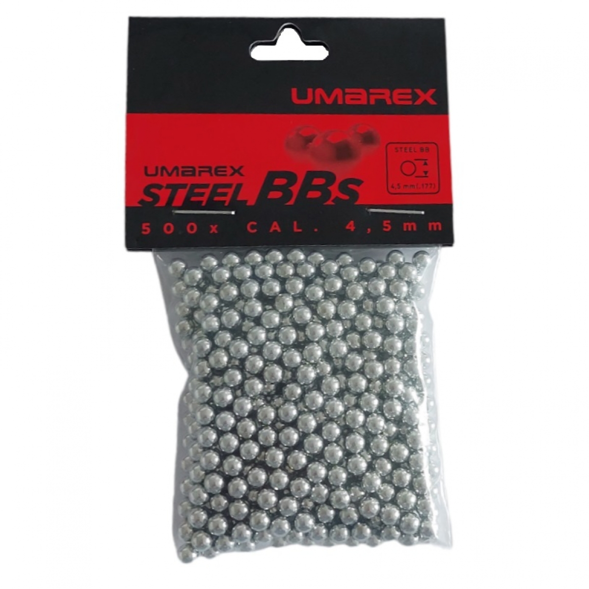 Šratai UMAREX STEEL BBS Kal. 4,5mm 500vnt. (4.1665-1)