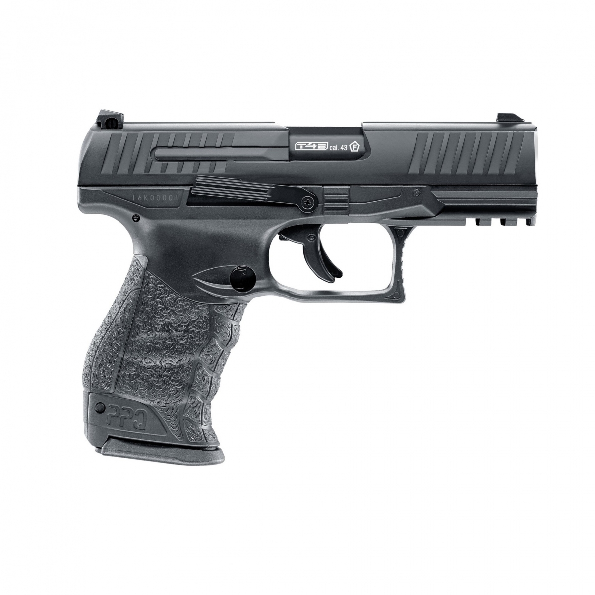 CO2 Ginklas Apsaugai WALTHER PPQ M2 T4E Kal. 43 (2.4760)