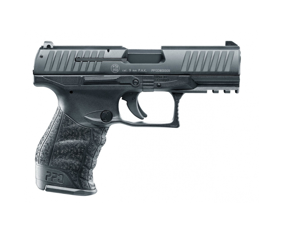 Dujinis Pistoletas WALTHER PPQ Kal. 9 Mm P.A.K. (310.02.00)
