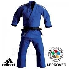 DZIUDO KIMONO IJF ADIDAS CHAMPION II REGULAR FIT (MĖLYNA)
