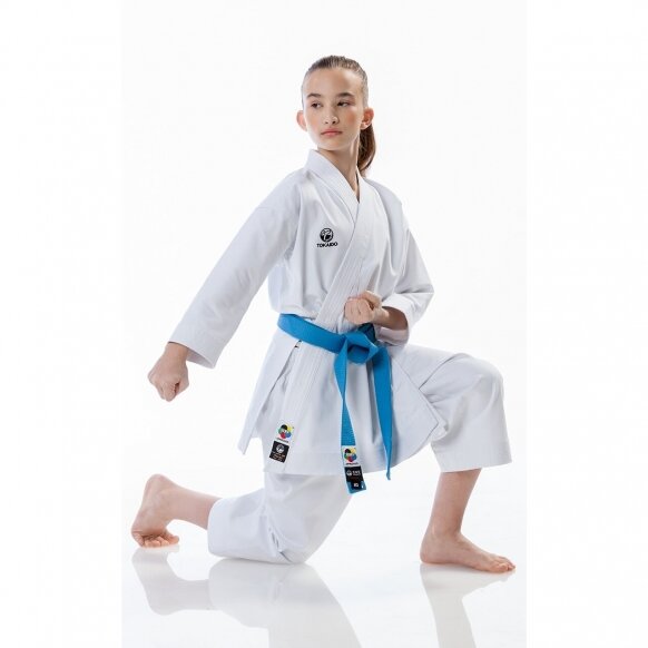 KARATE KIMONO TOKAIDO KATA MASTER JUNIOR, WKF, SLIM FIT, 12 OZ.