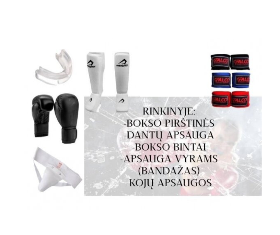 KIKBOKSO RINKINYS PRADEDANTIESIEMS