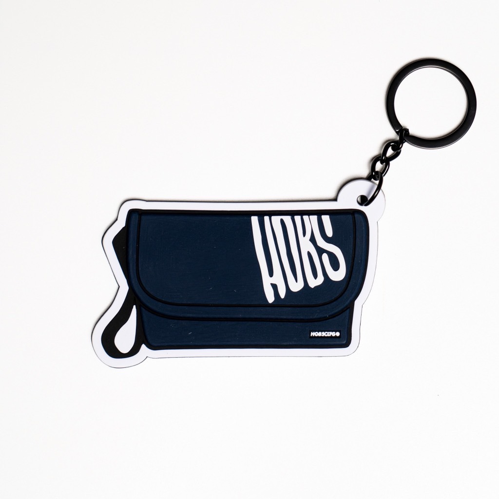 HOBS 12MONKEY RUBBER KEYCHAIN