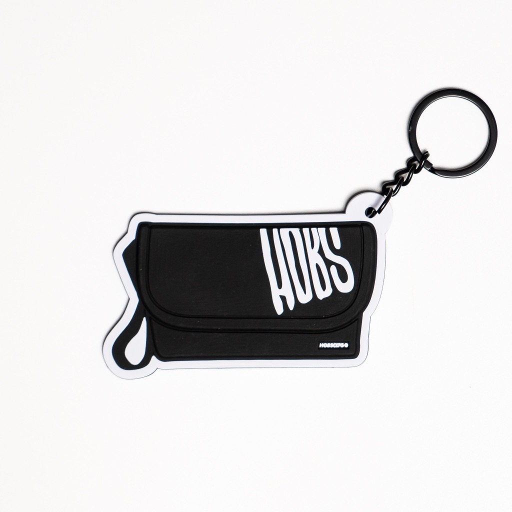 HOBS 12MONKEY RUBBER KEYCHAIN