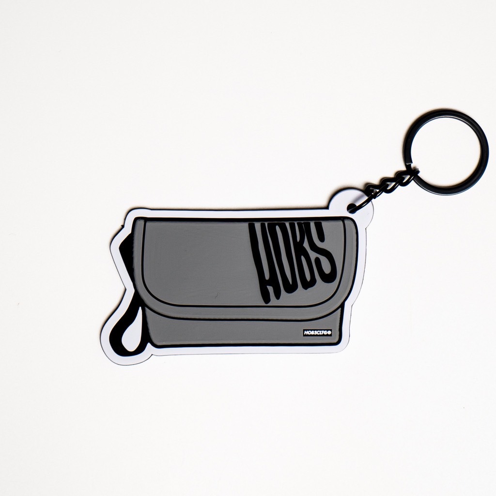 HOBS 12MONKEY RUBBER KEYCHAIN