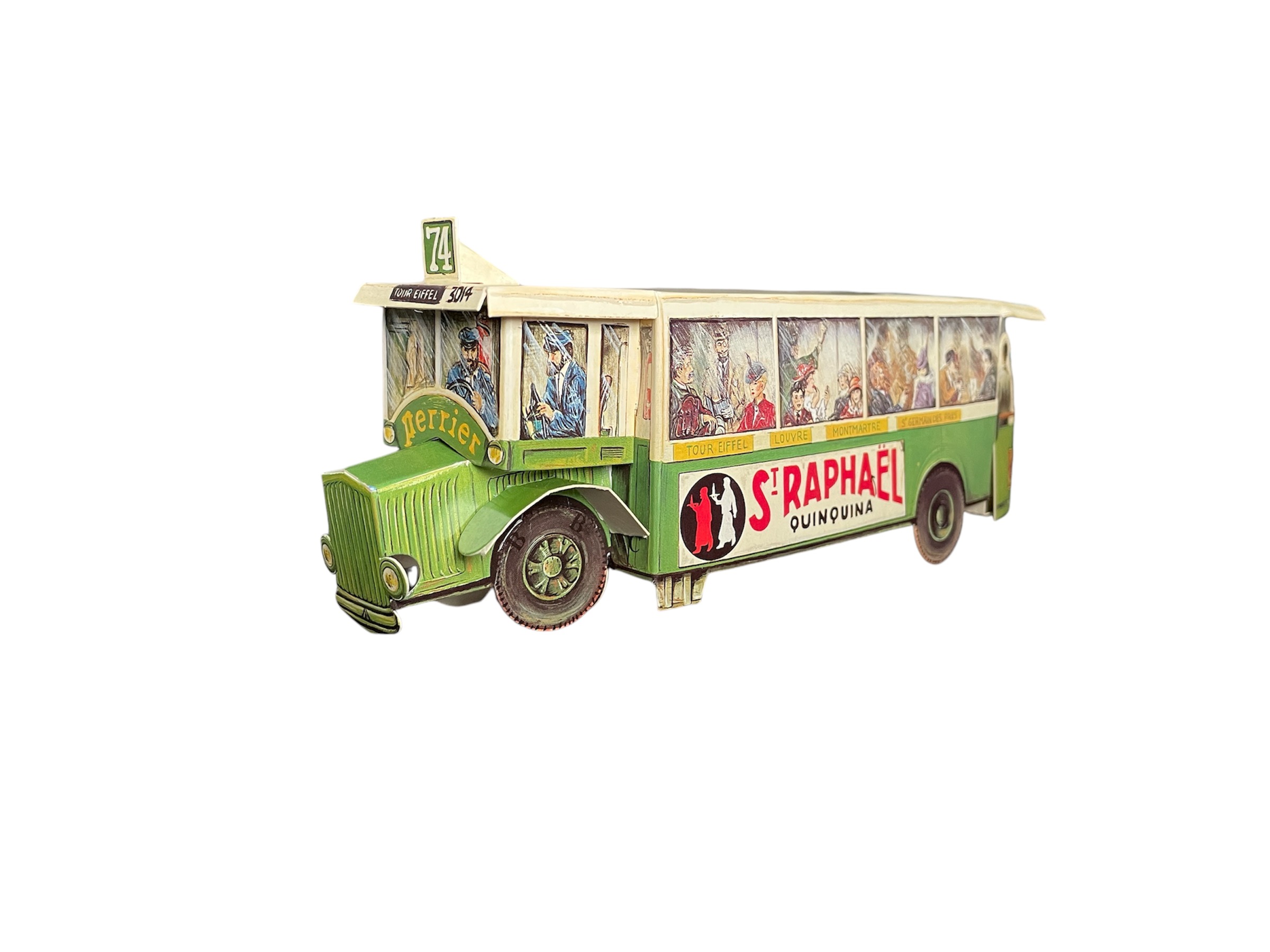 Maquette bus des années 30