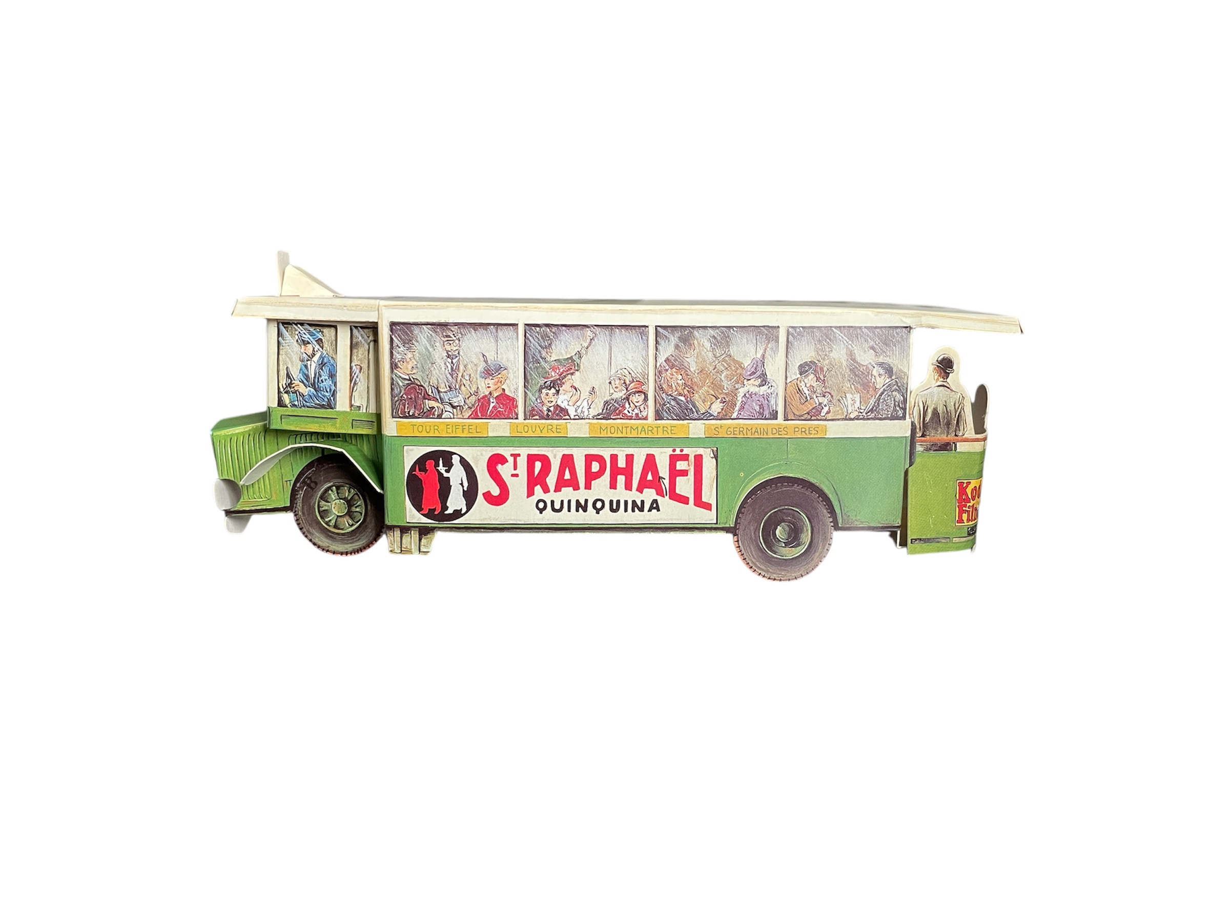 Maquette bus des années 30