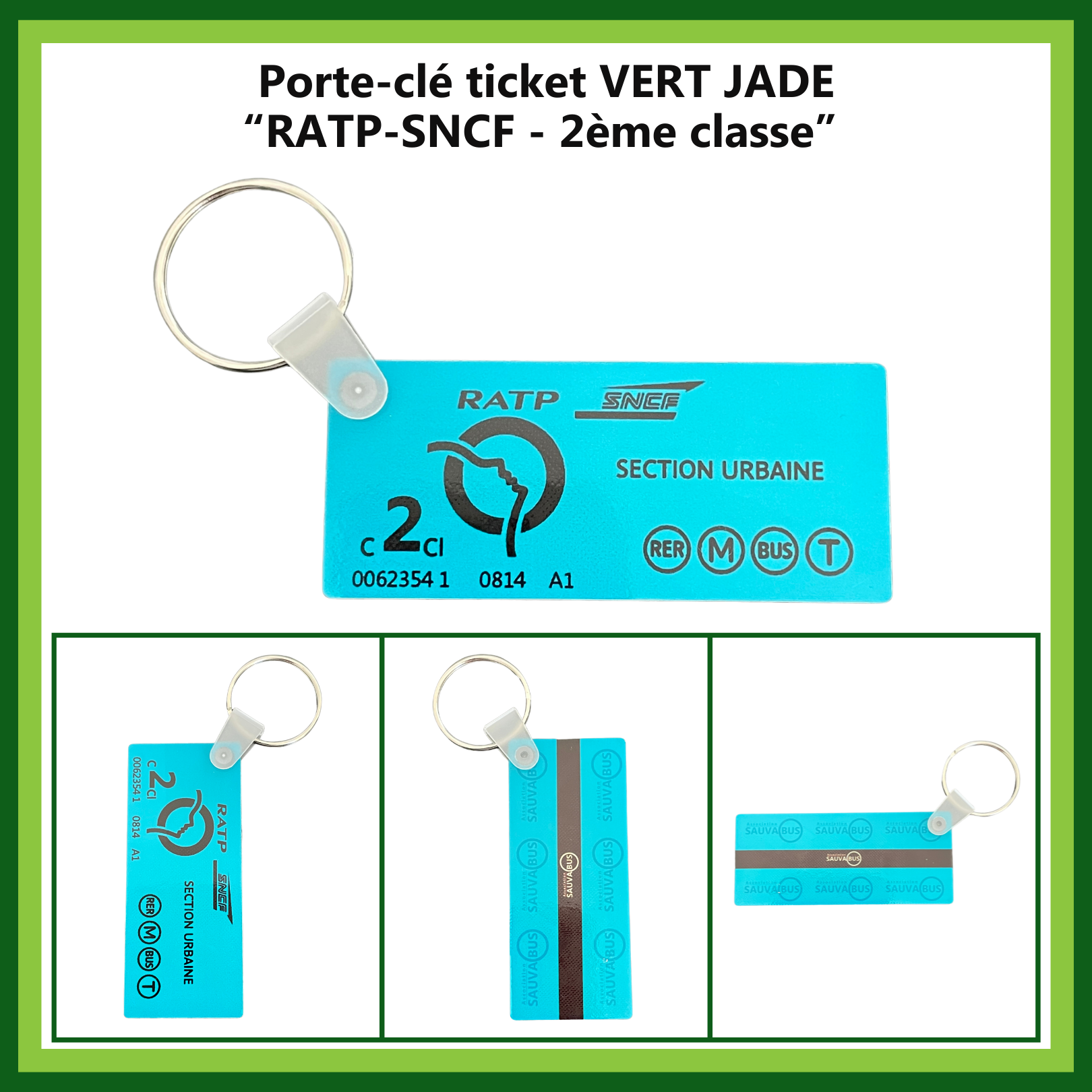 Porte-clés ticket