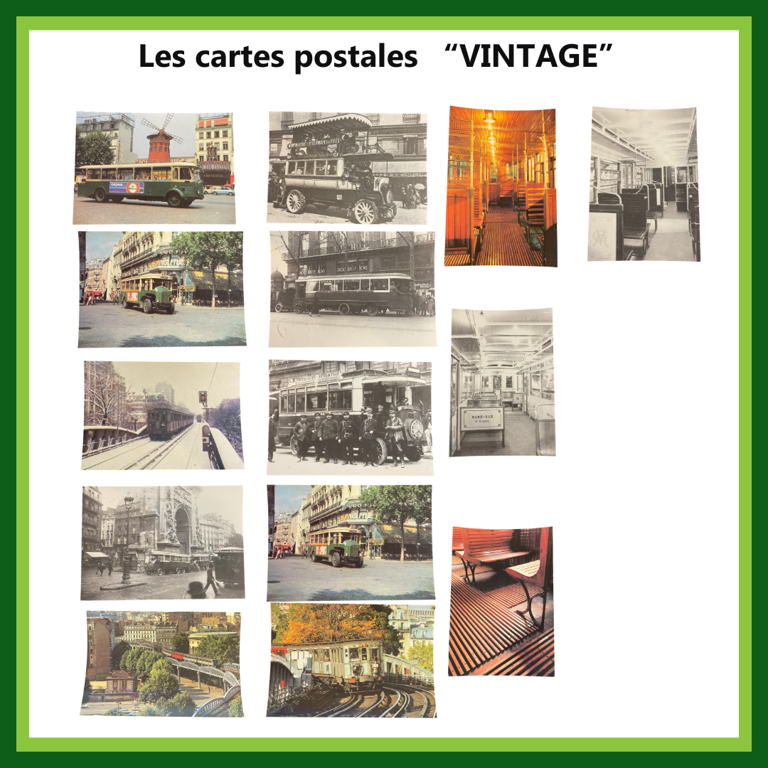 Cartes postales VINTAGE (lot de 14 cartes)