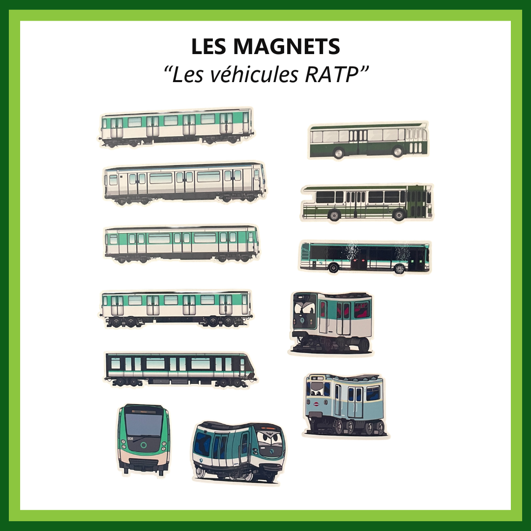 Magnets : “Véhicules”
