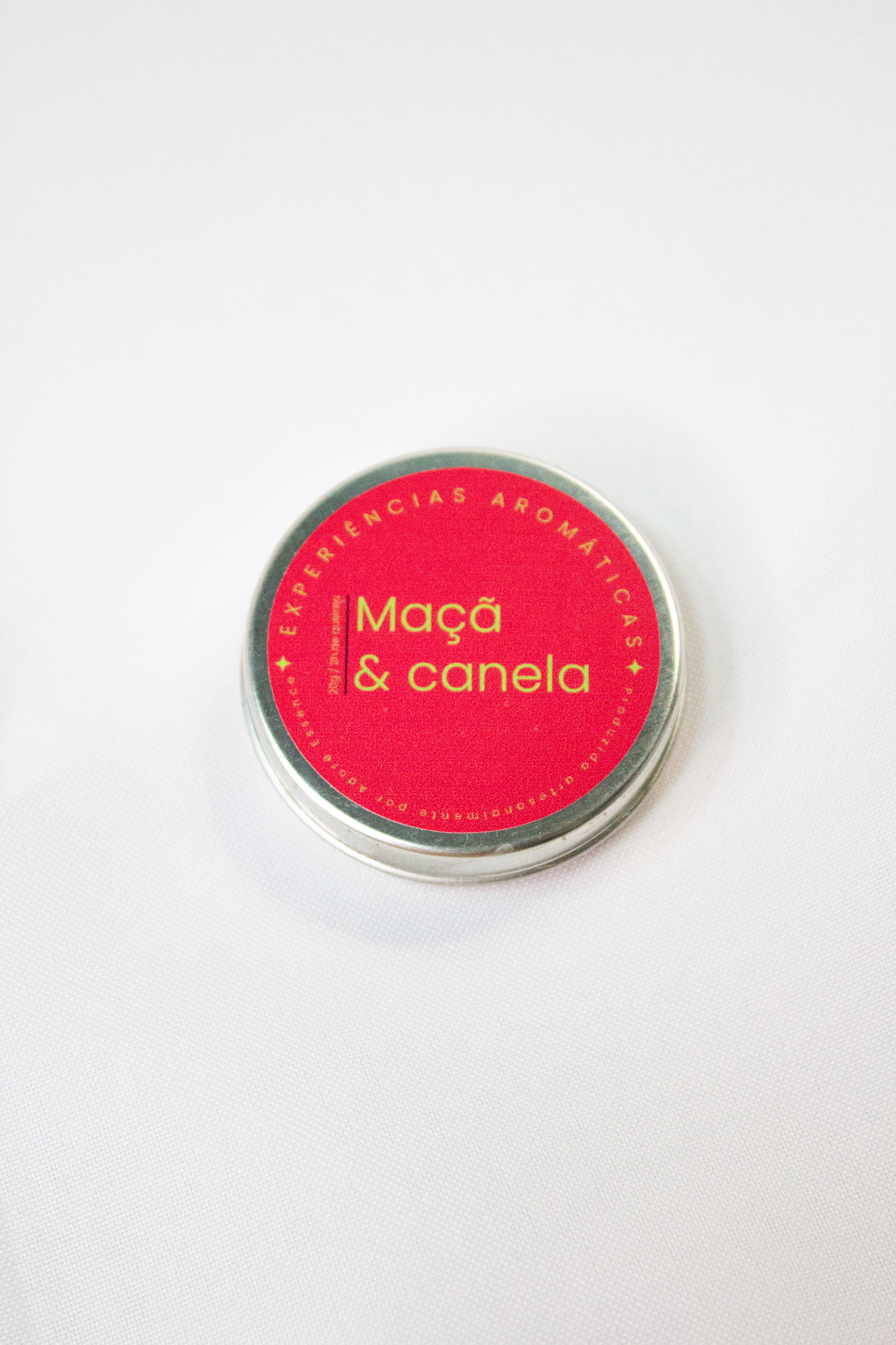 Vela aromática Maçã e canela
