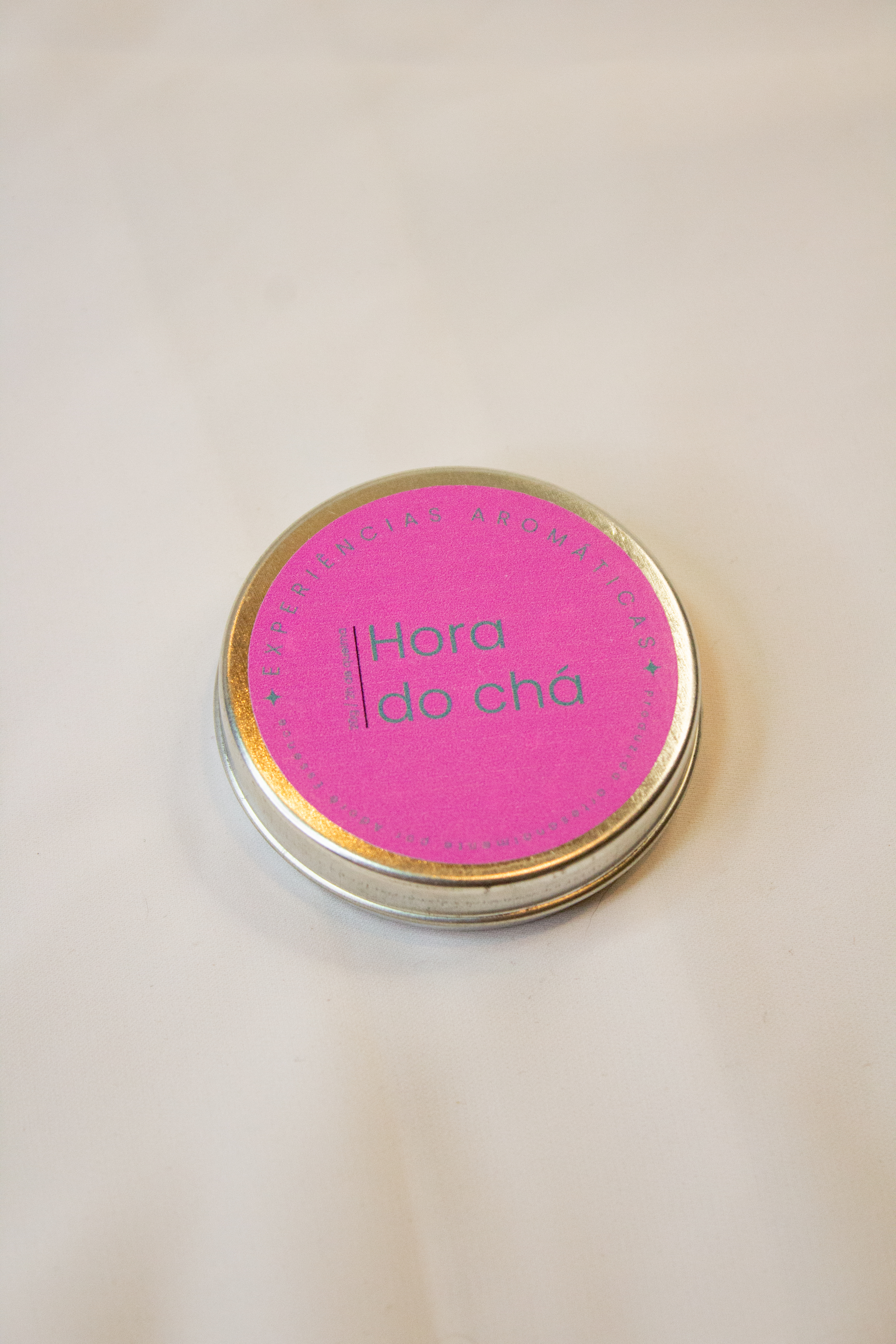 Vela aromática Hora do chá - Chá branco e flor de cerejeira