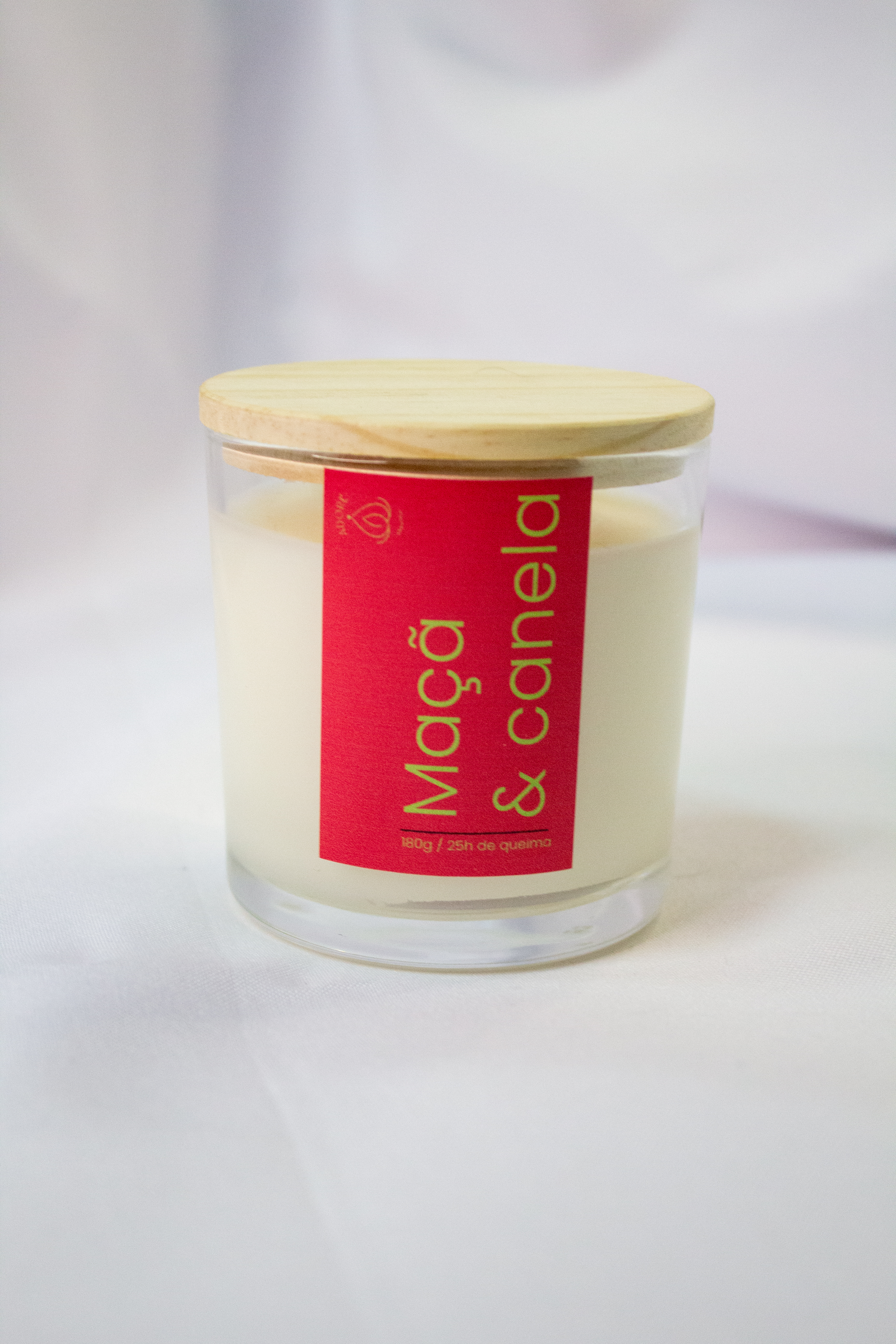 Vela aromática Maçã e canela