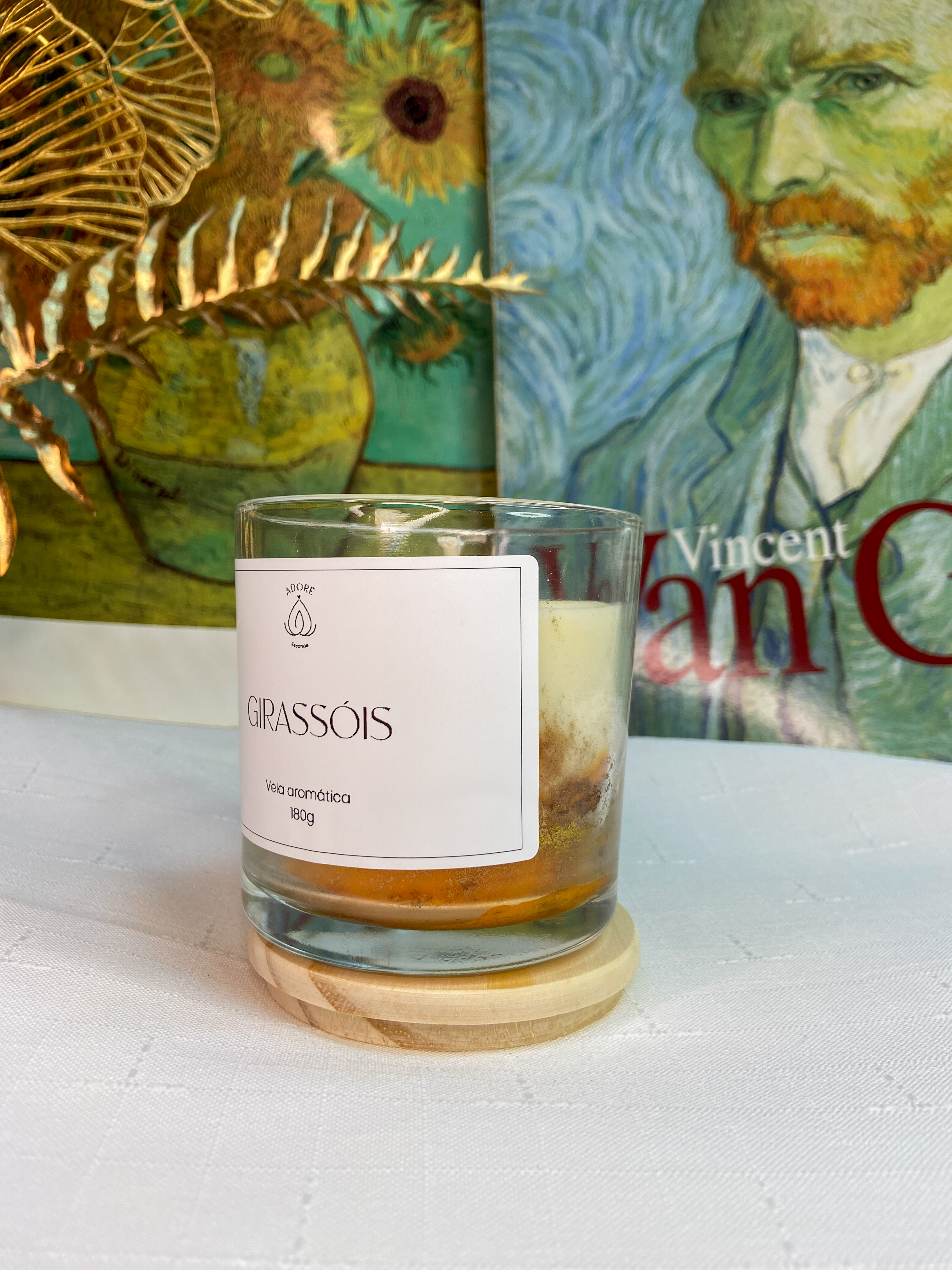 Vela aromática Girassóis