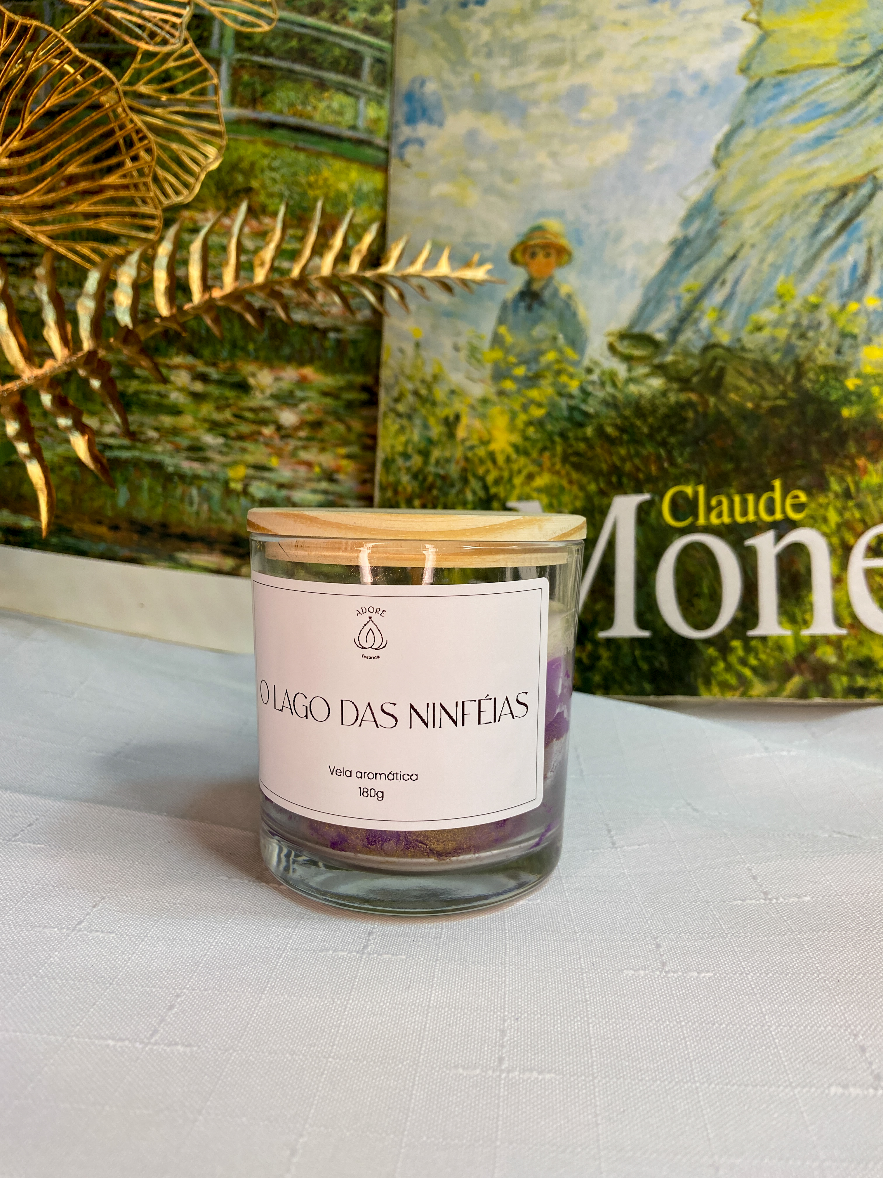 Vela aromática Lago da Ninféias