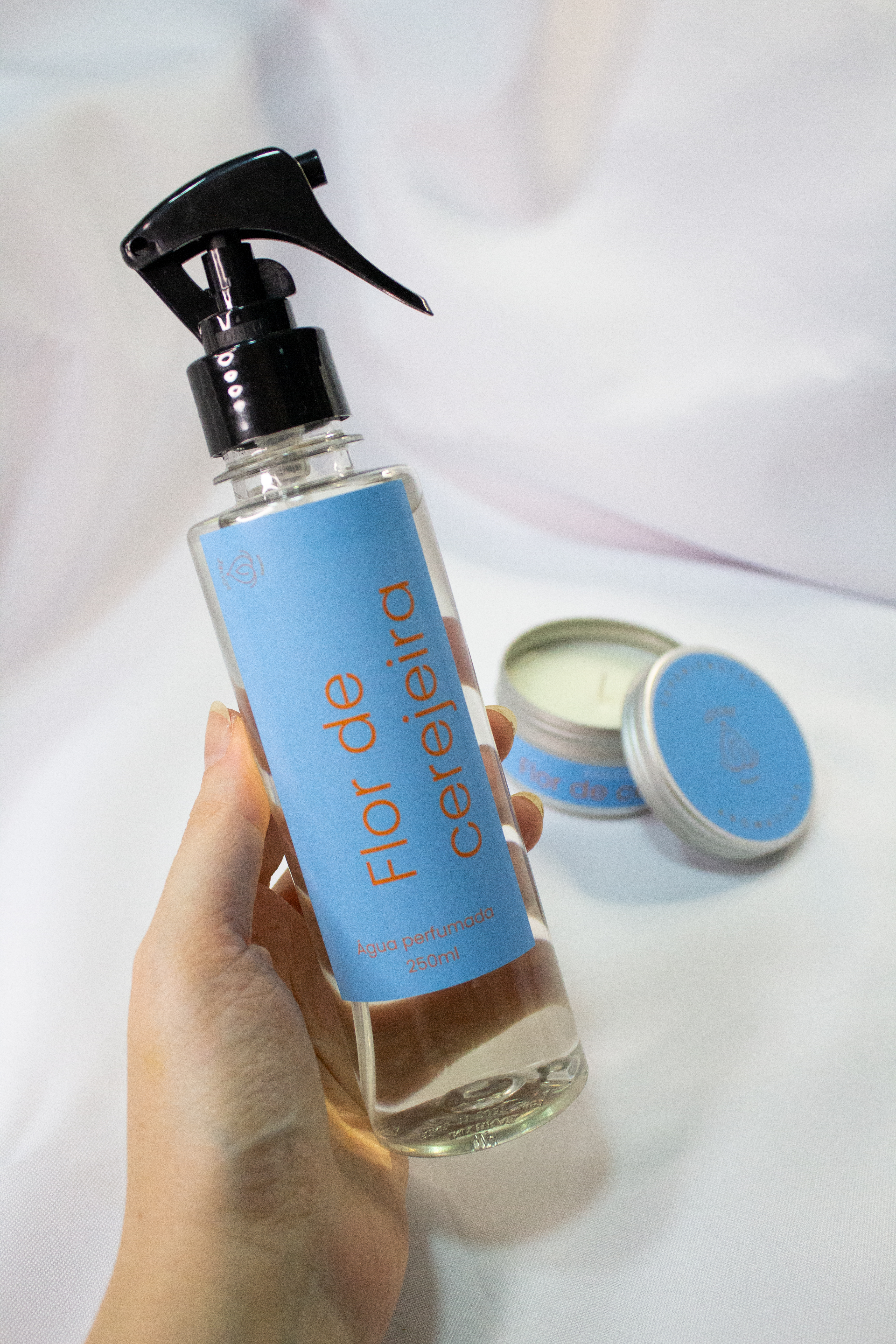 Água perfumada Flor de cerejeira