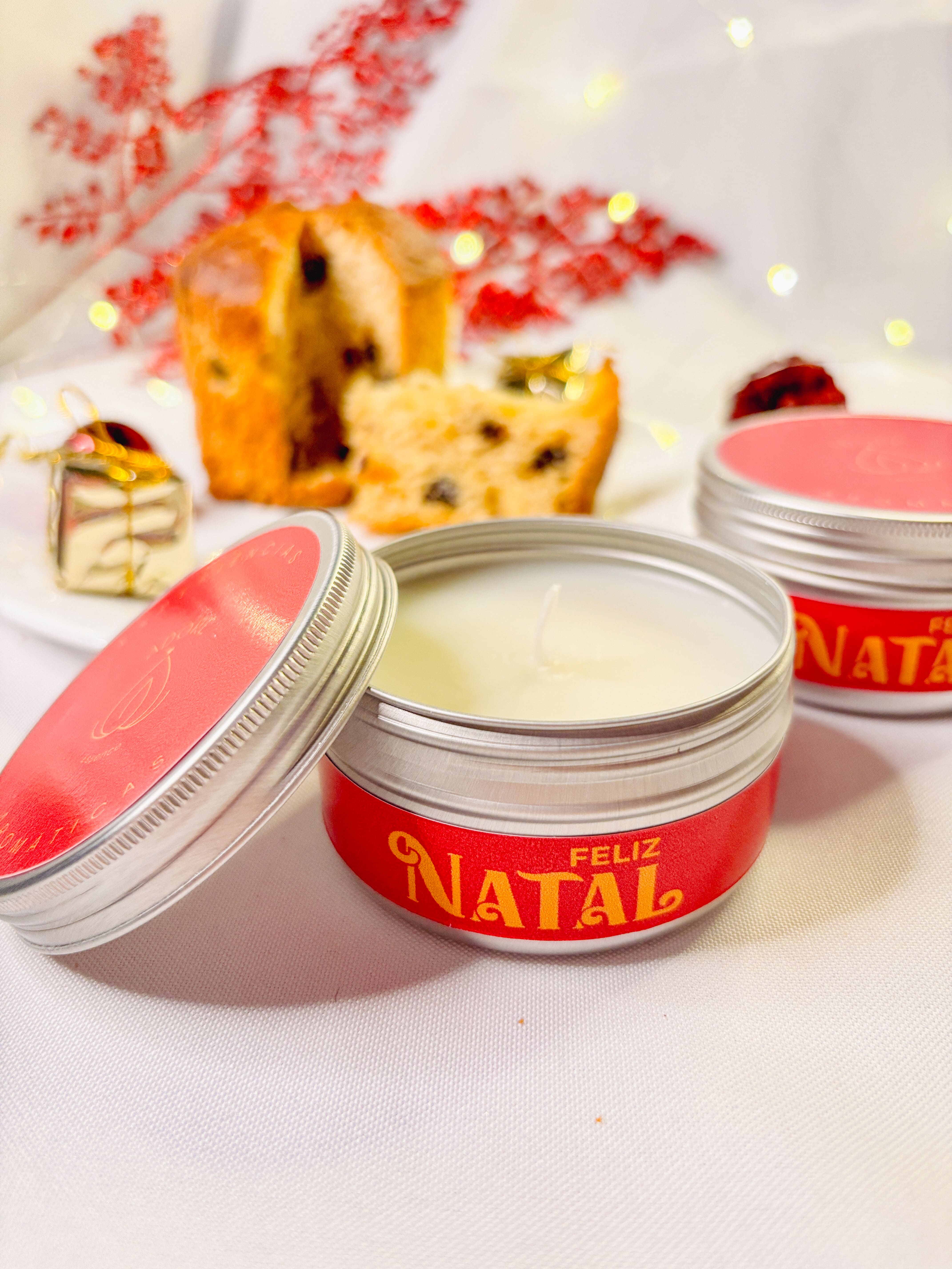 Vela 90g Feliz Natal