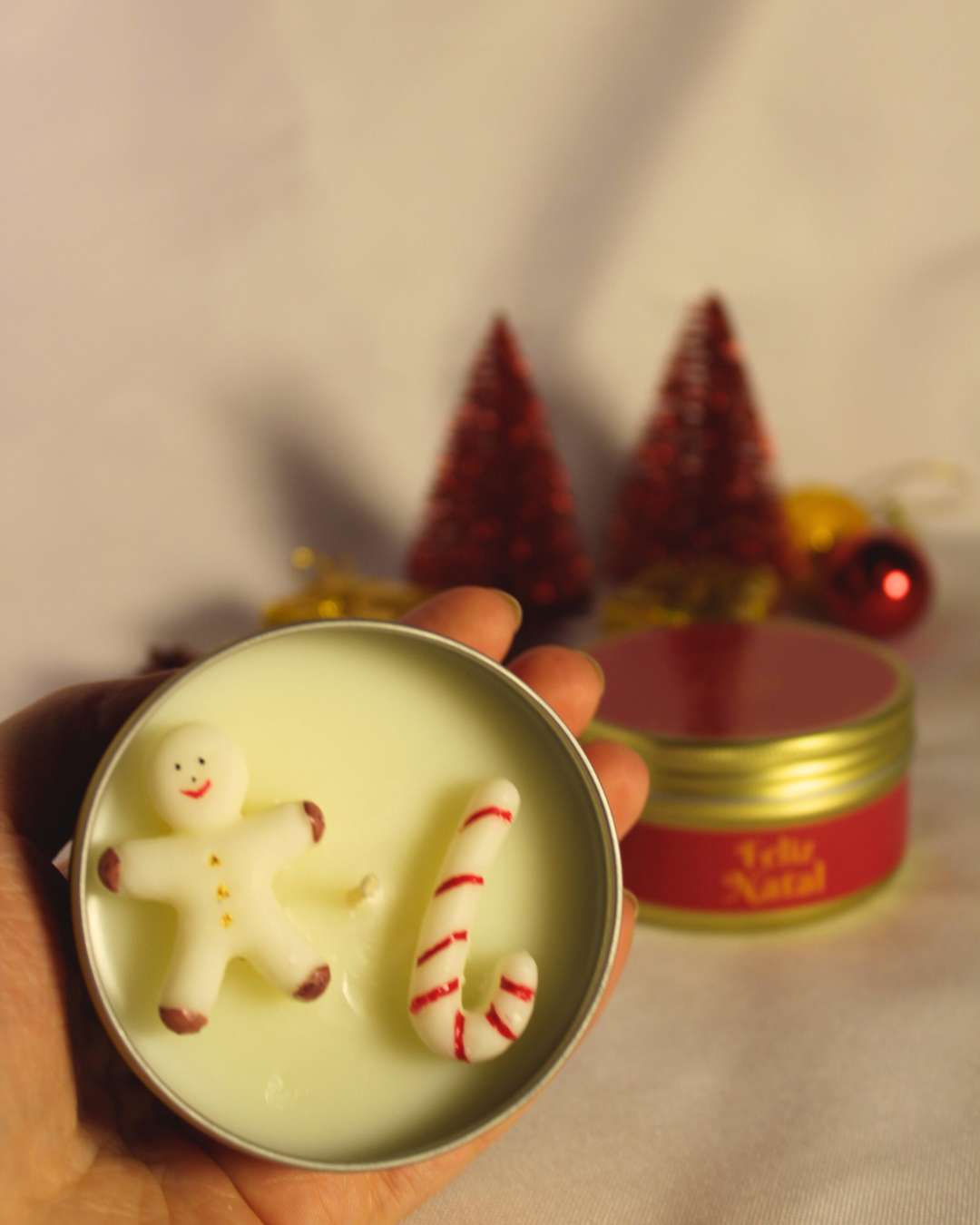 Vela de Natal aromática