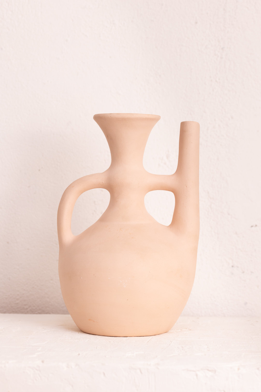 Vase rose poudré - Powder pink vase