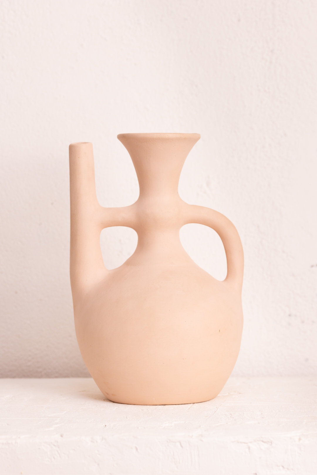 Vase rose poudré - Powder pink vase
